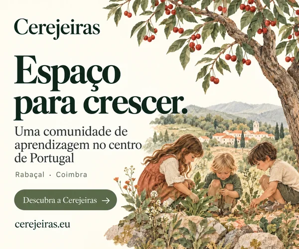 Cerejeiras: Espaço para crescer. Uma comunidade de aprendizagem no centro de Portugal, Rabaçal, Coimbra. Descubra a Cerejeiras em cerejeiras.eu