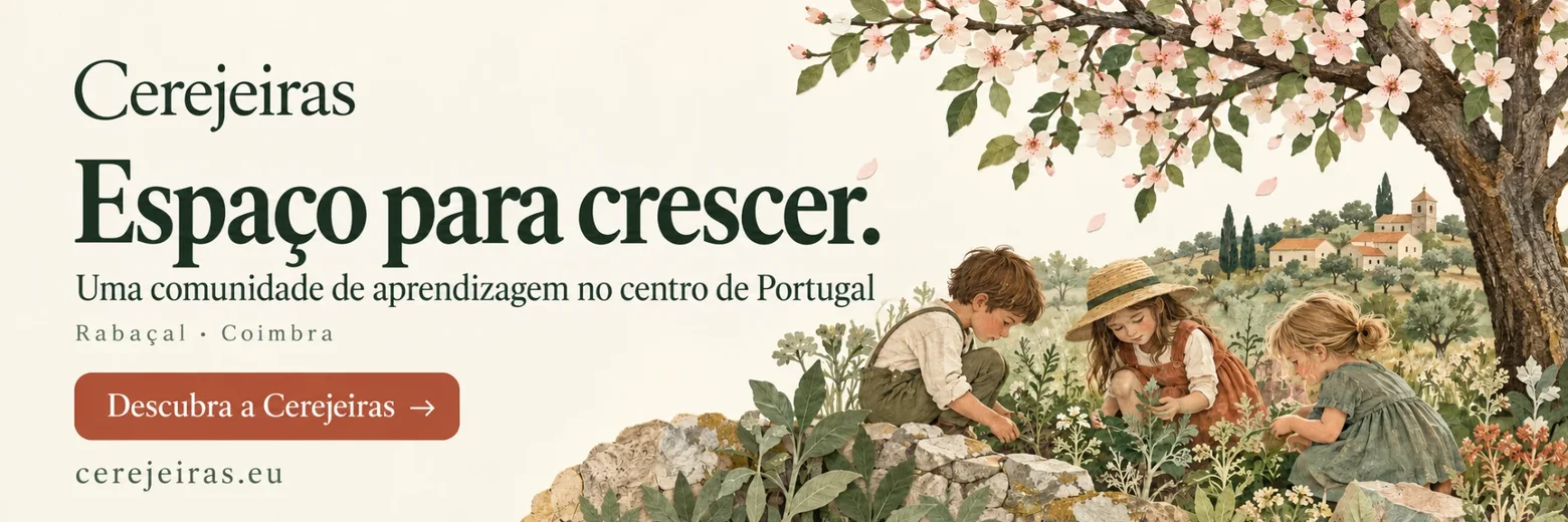 Cerejeiras: Espaço para crescer. Uma comunidade de aprendizagem no centro de Portugal, Rabaçal, Coimbra. Descubra a Cerejeiras em cerejeiras.eu